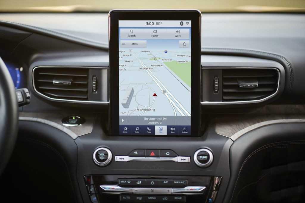tablette ford explorer Ford développe des voitures intelligentes