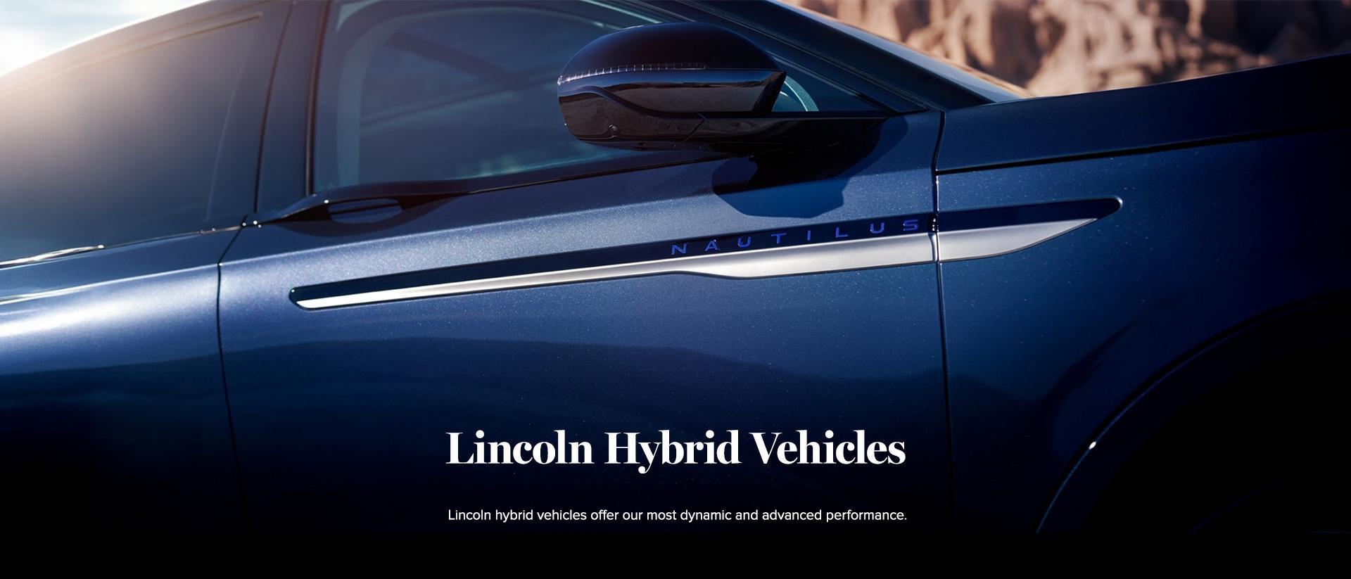 Lincoln Hybrid Vehicles | South Bay Lincoln