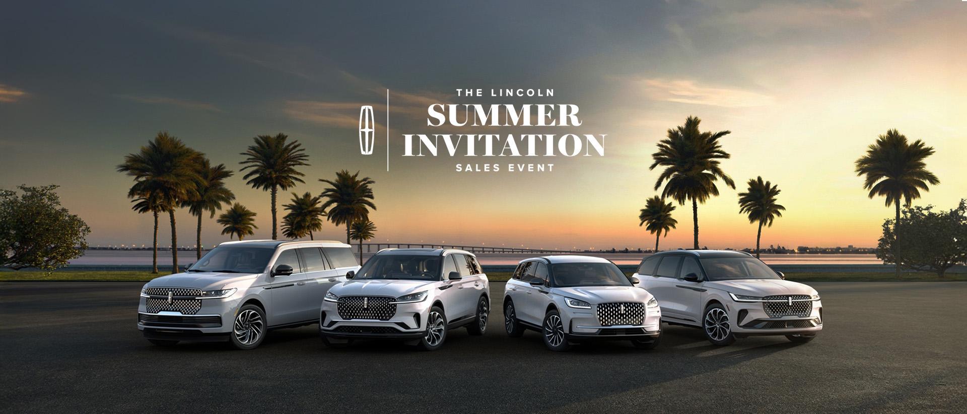 The Lincoln Summer Invitation Sales Event at South Bay Lincoln in Hawthorne, CA