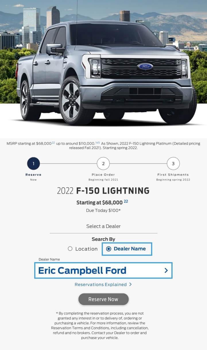 2021 f150 build and price on 2022 Ford F 150 Lightning Overview Ford Lincoln In Exeter