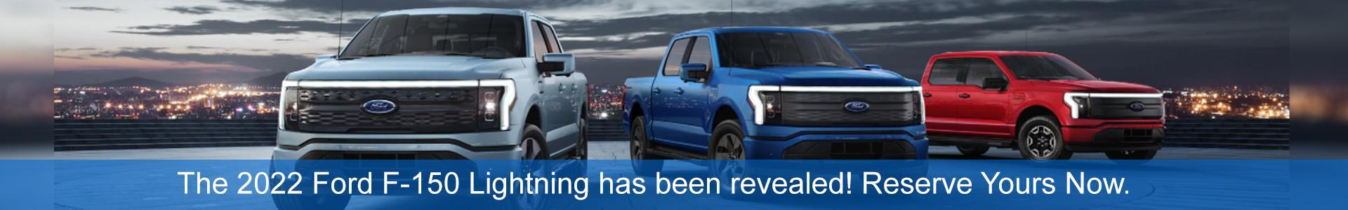 Reserve Your 2022 F-150 Lightning Today!
