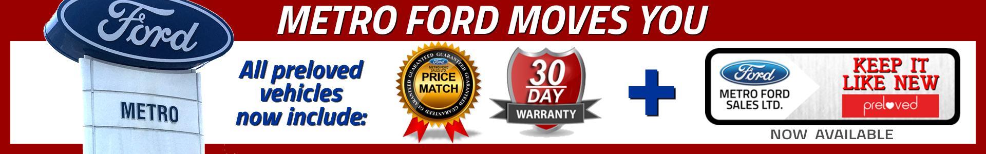 Used Vehicles at Metro Ford Calgary Used and preloved Vehicles at Metro Ford Calgary
