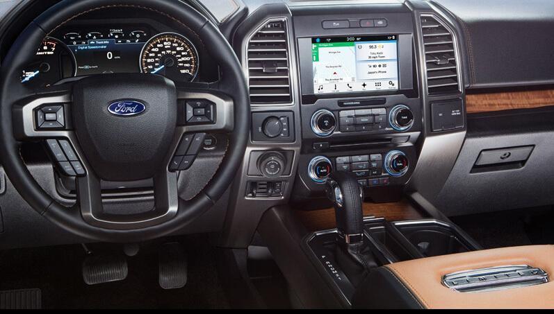 Ford F-150 interior Ford F-150 interior
