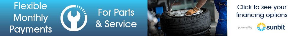 Flexible Monthly Payments for Parts and Service Flexible Monthly Payments for Parts and Service