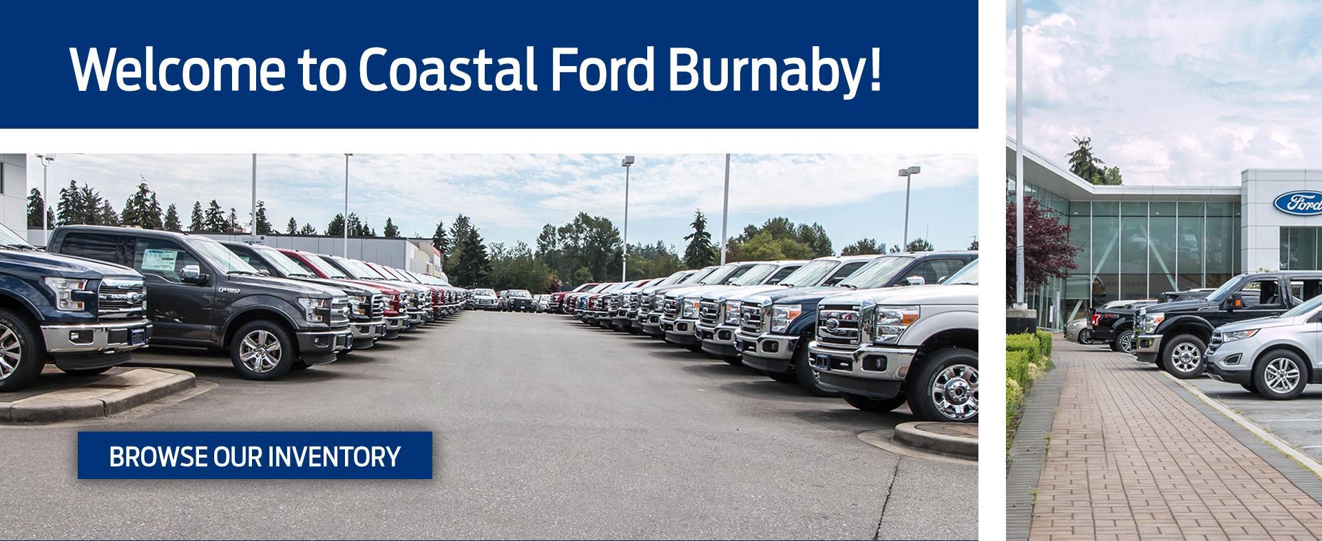 New & Used Ford Cars, Trucks & SUVs Dealership in Burnaby, BC Coastal