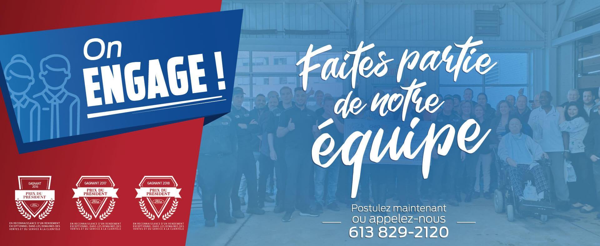 Opportunités d'emploi chez Lincoln Heights Ford