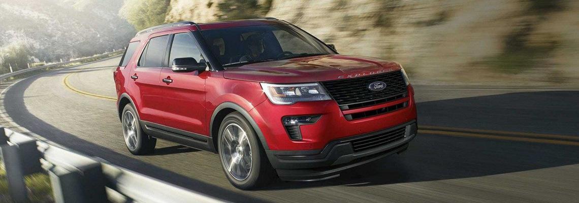 New 2018 Ford Explorer Red New 2018 Ford Explorer Red