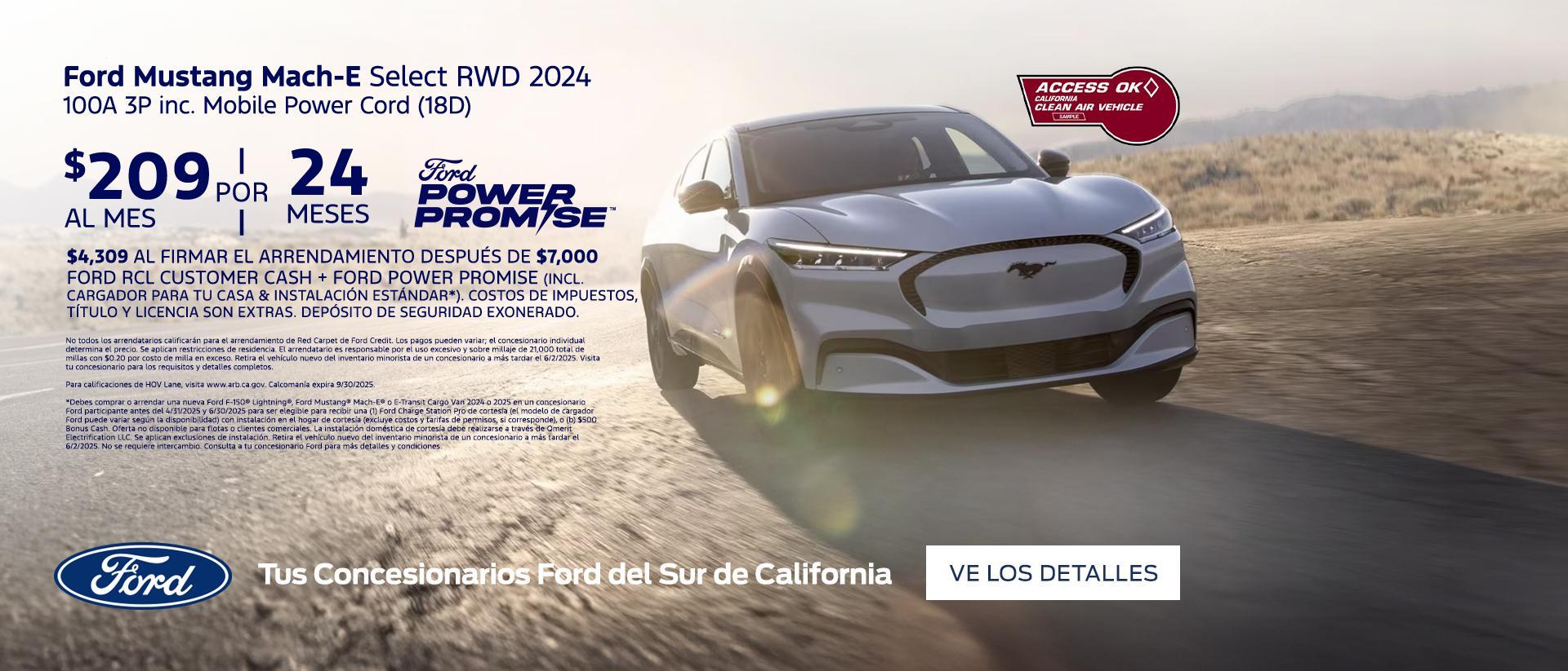 Ford Employee Pricing | Ford Mustang Mach-E Select Lease Offer | Southern California Ford Dealers
