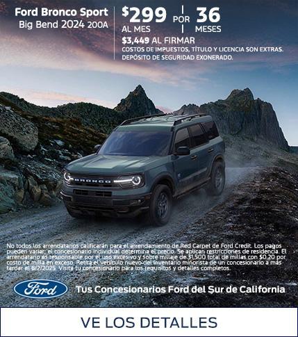 For America, From America | Ford Employee Pricing | Ford Bronco Sport Lease Offer | Southern California Ford Dealers