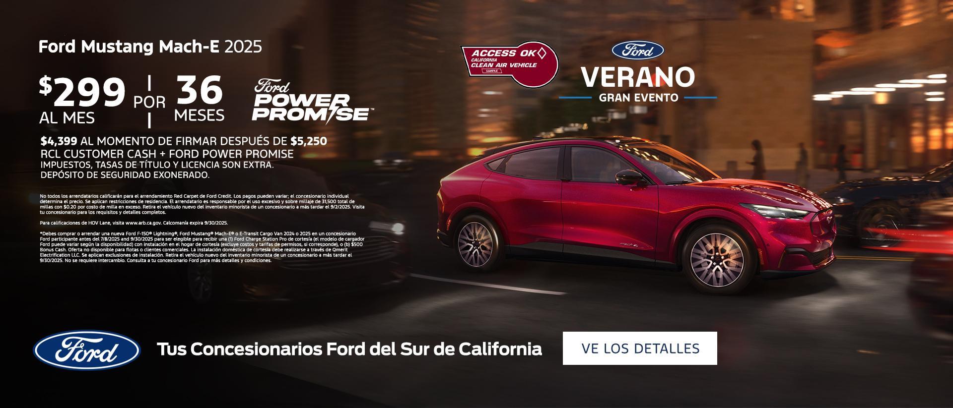 Ford Mustang Mach-E Lease Offer  | Ford Summer Sales Event | Southern California Ford Dealers