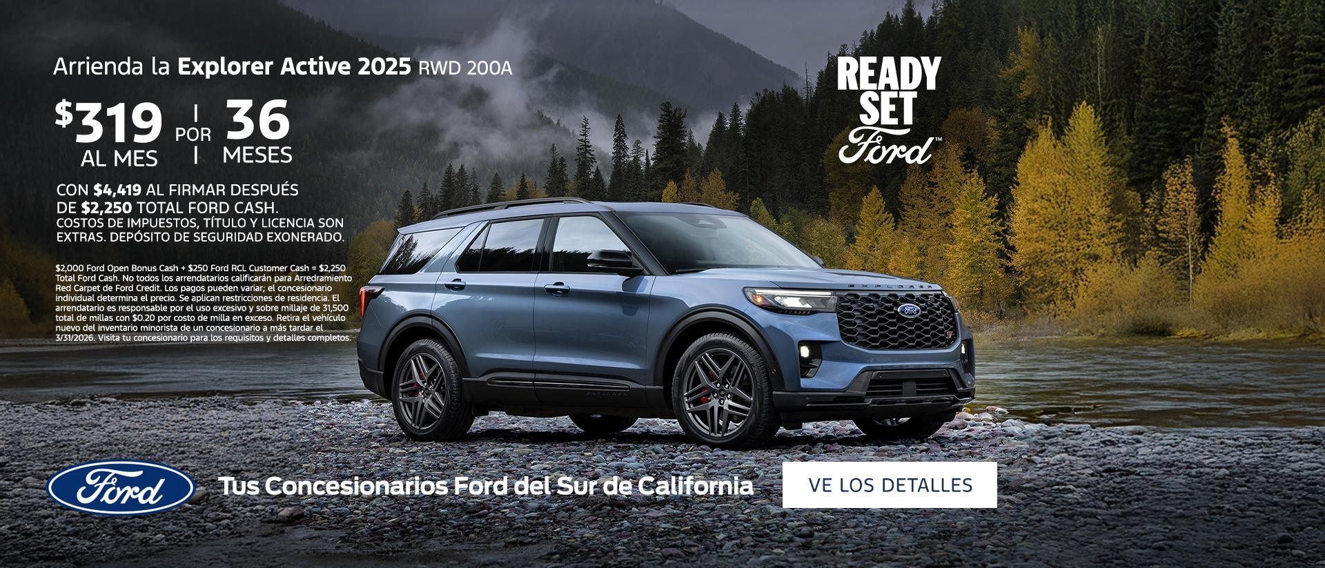 Ford Explorer Lease Offer | Southern California Ford Dealers