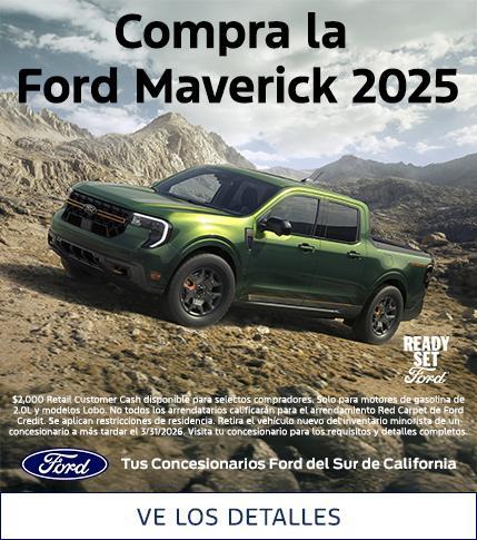Ford Maverick Purchase Offer | Southern California Ford Dealers