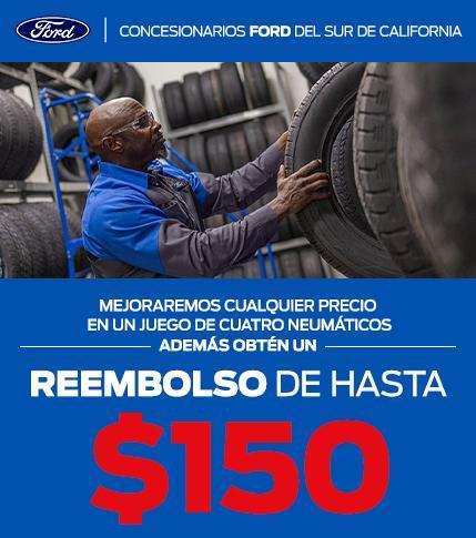 $150 Service Rebate at Participating Southern California Ford Service Centers