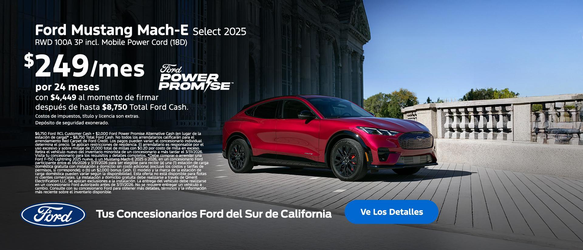 Ford Mustang Mach-E Lease Offer | Southern California Ford Dealers