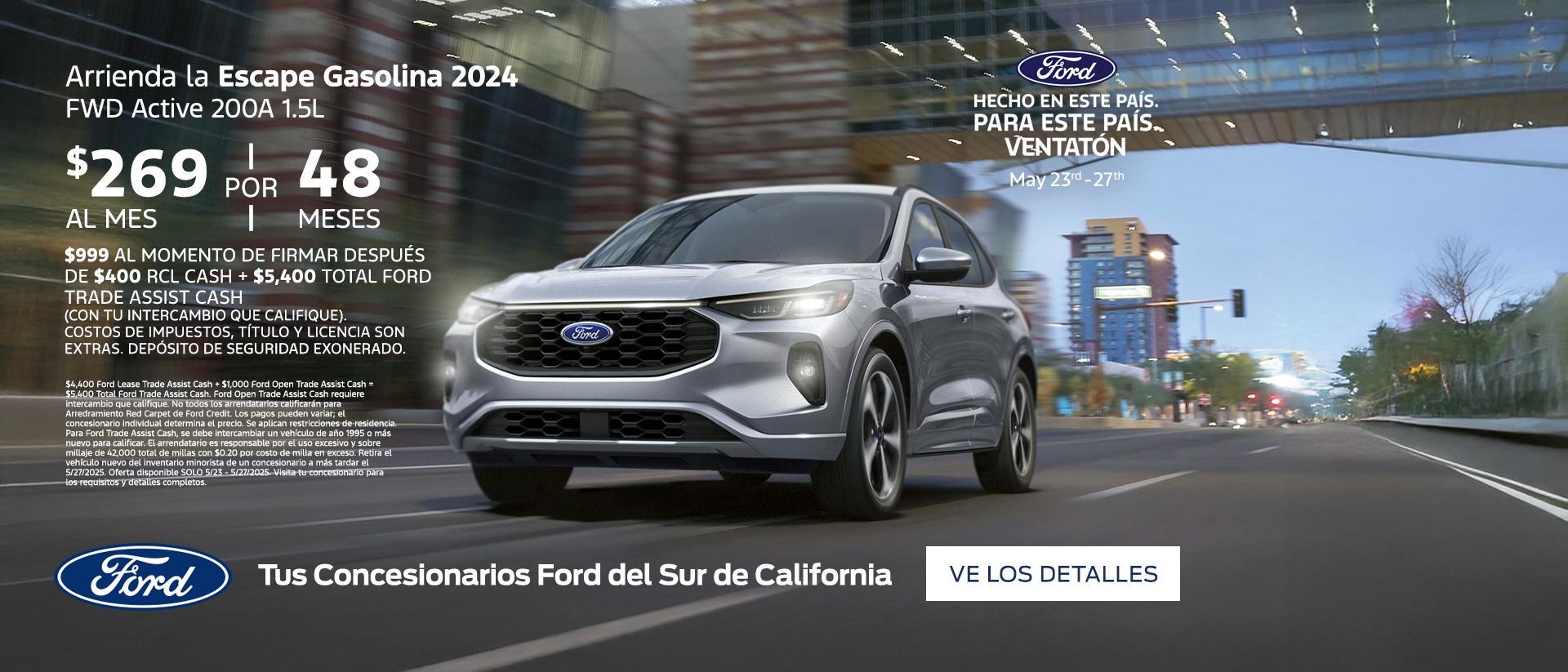 Ford Memorial Day Sellathon 2025 | Ford Escape Lease Offer | Southern California Ford Dealers