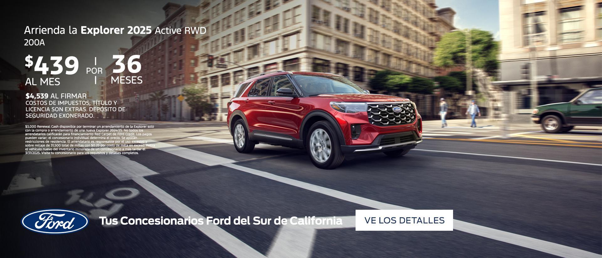 Ford Explorer Lease Offer | Southern California Ford Dealers