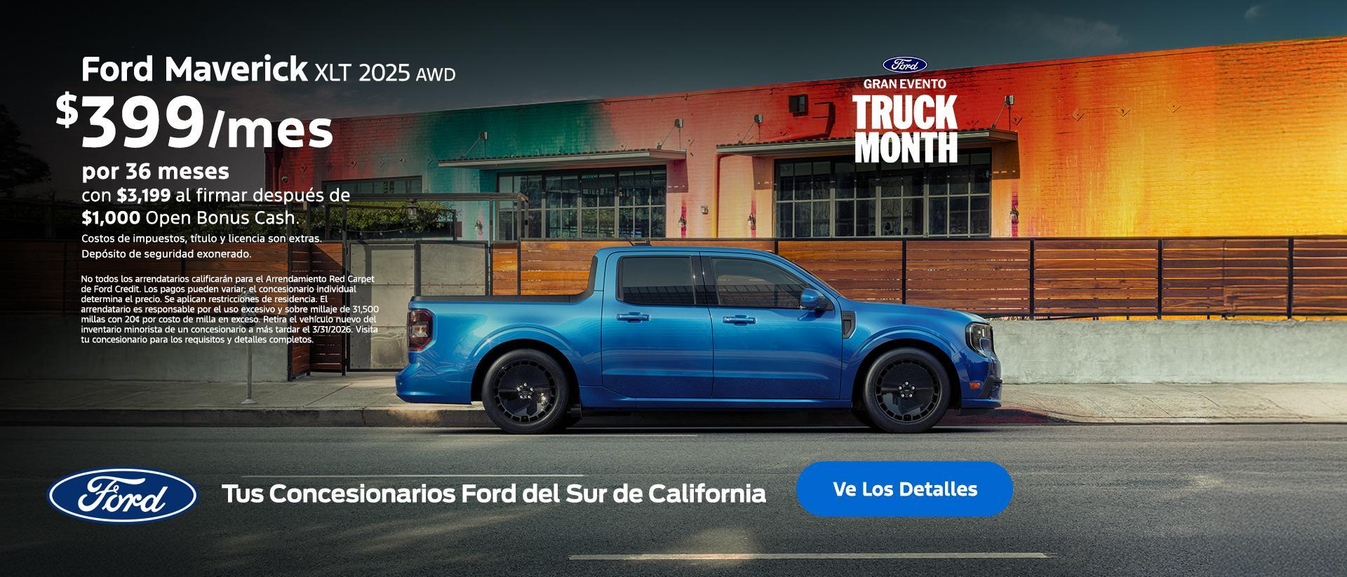 Ford Maverick Lease Offer | Southern California Ford Dealers Ford Maverick Lease Offer | Southern California Ford Dealers