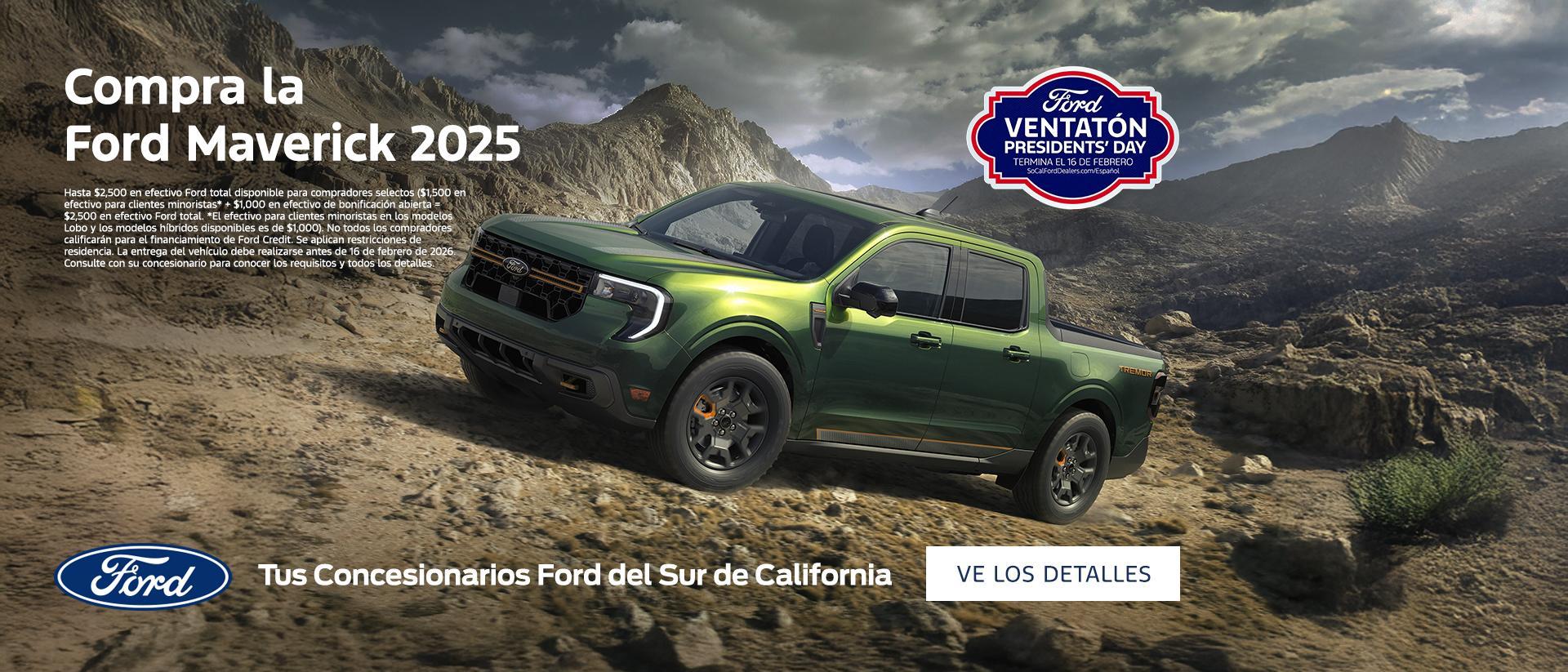 Ford Presidents Day Sellathon 2026 | 2025 Ford Maverick Purchase Offer | Southern California Ford Dealers