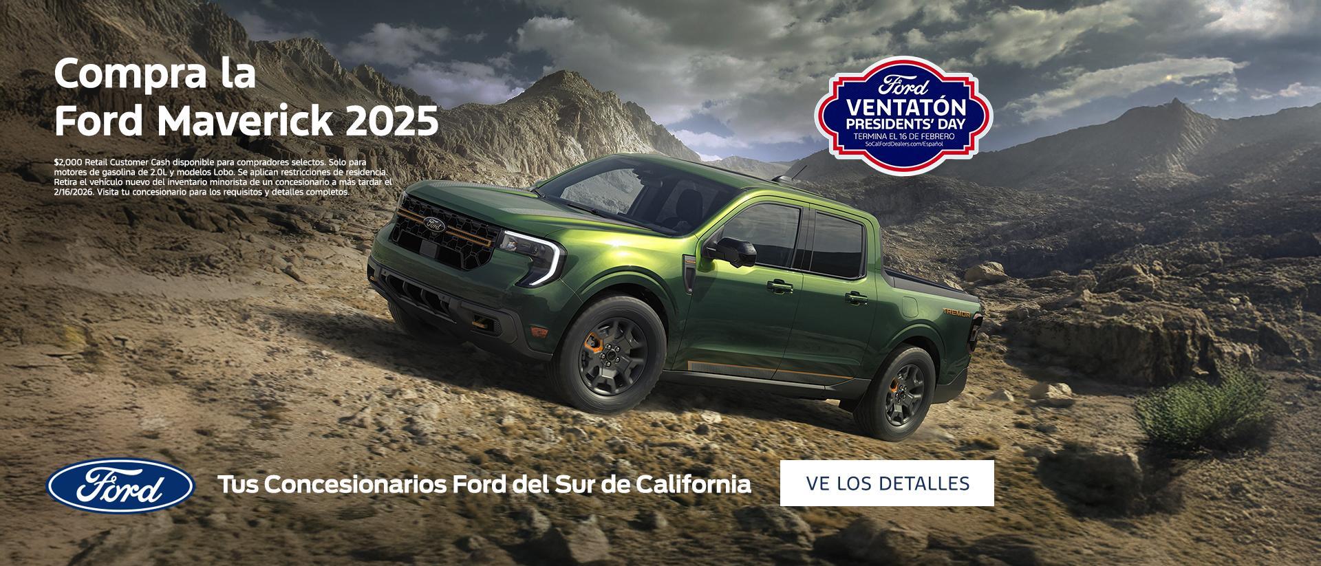 Ford Presidents Day Sellathon 2026 | 2025 Ford Maverick Purchase Offer | Southern California Ford Dealers