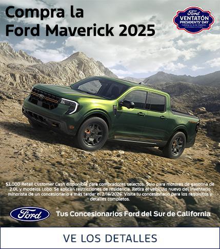 Ford Presidents Day Sellathon 2026 | 2025 Ford Maverick Purchase Offer | Southern California Ford Dealers