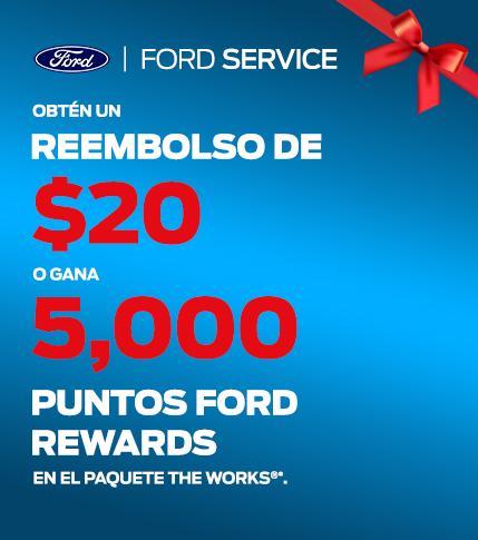 $20 Rebate -OR- 5,000 Points | Ford Service | Southern California Ford Dealers $20 Rebate -OR- 5,000 Points | Ford Service | Southern California Ford Dealers