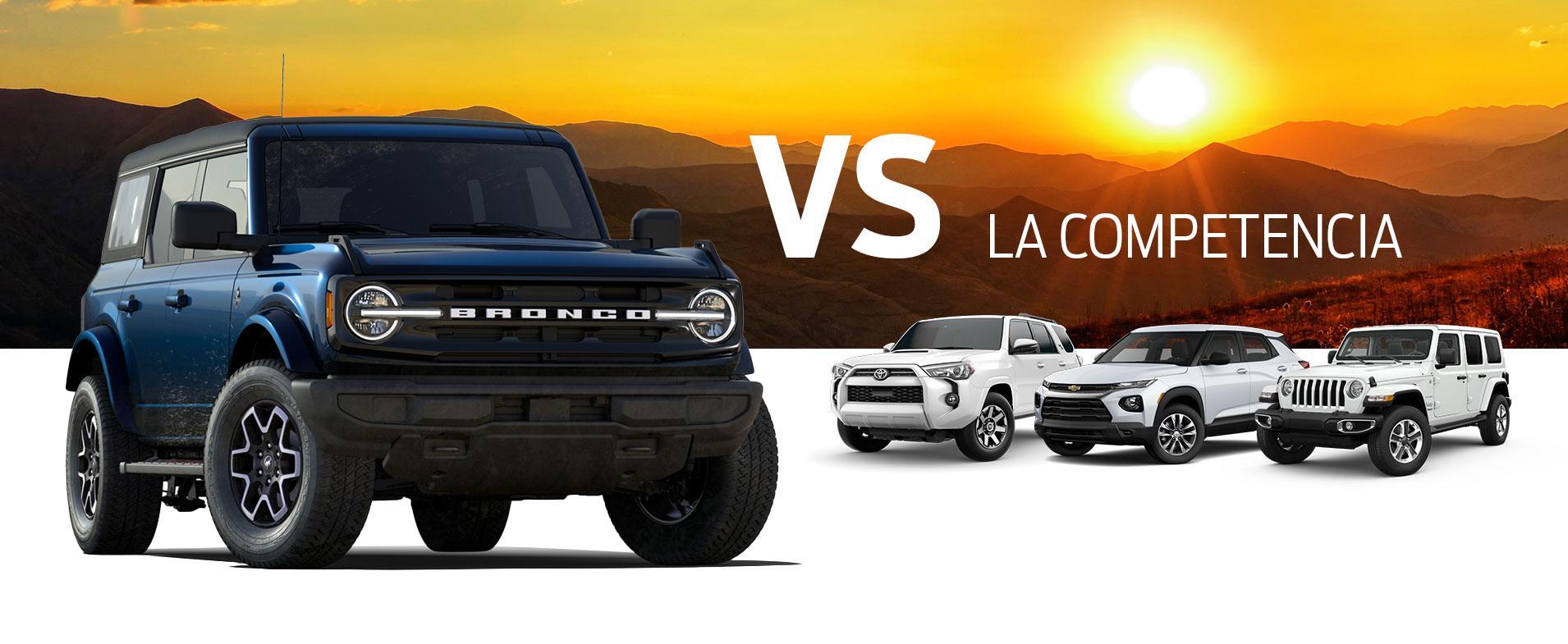 Bronco vs Competition Bronco vs Competition