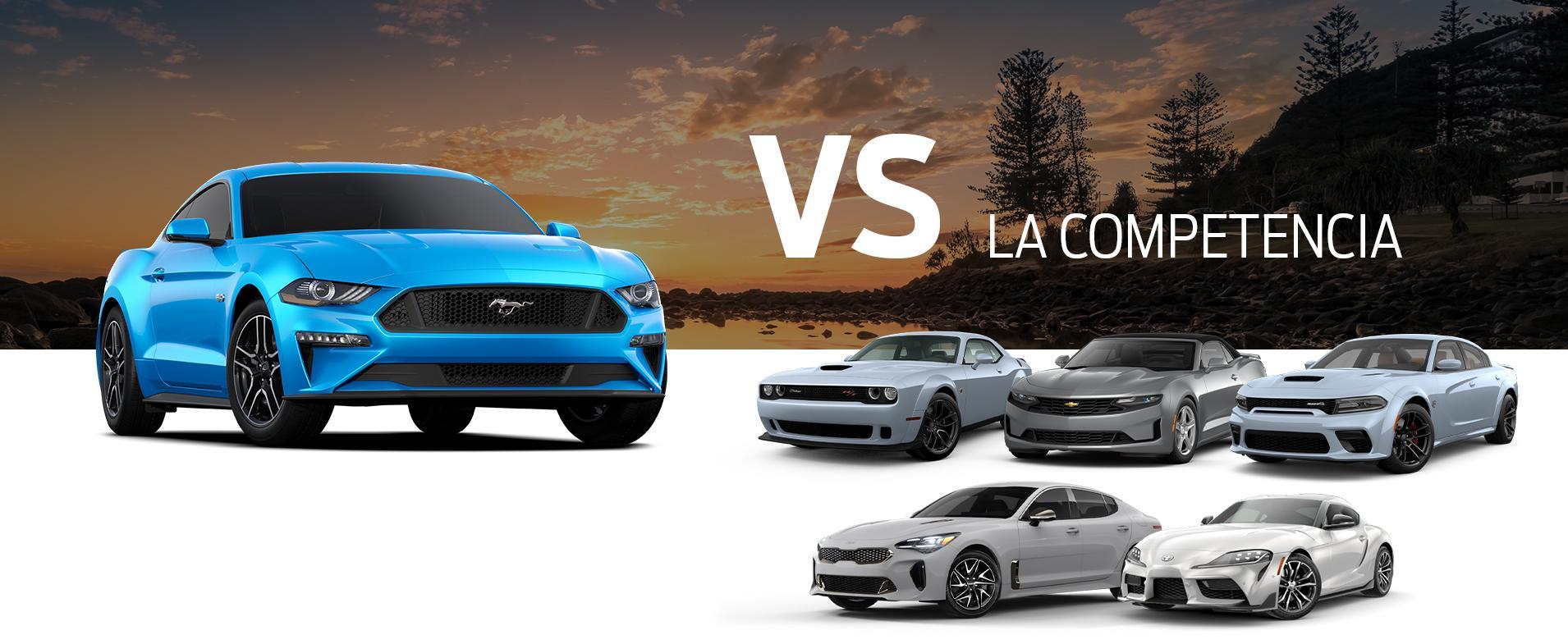 Mustang vs Competencia