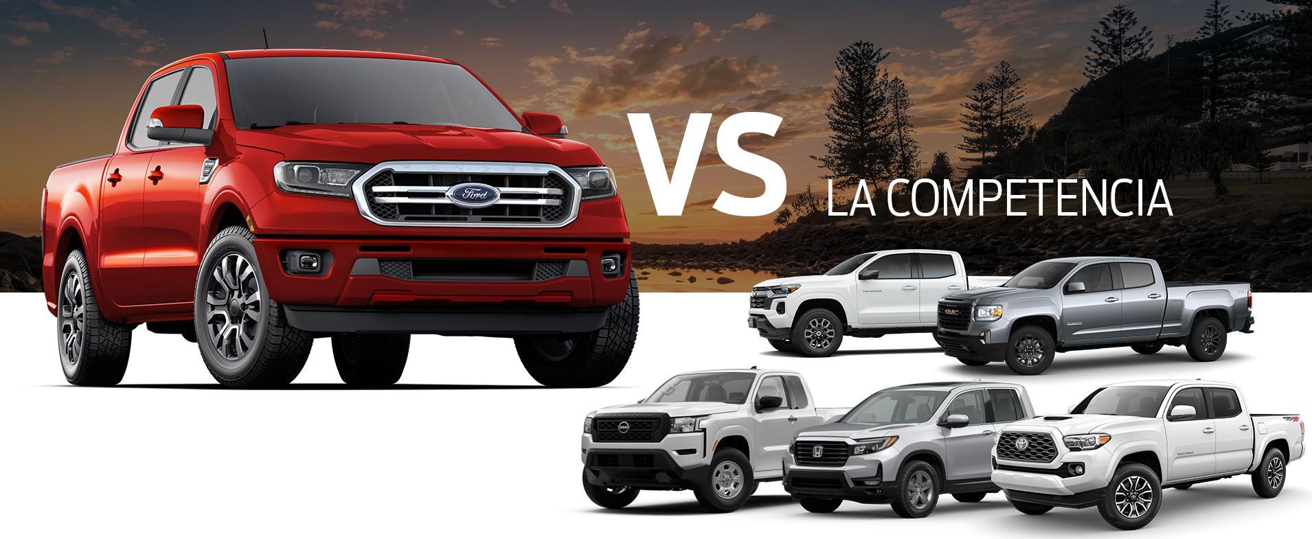 Ranger vs Competencia Ranger vs Competencia