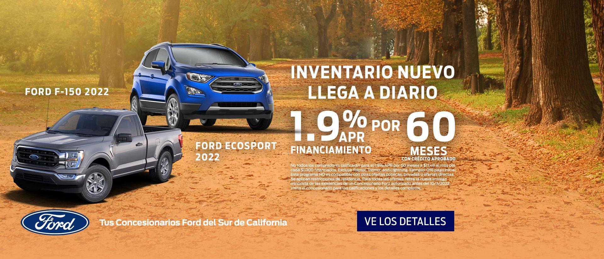 EcoSport &amp; F-150 Offers | Southern California Ford Dealers