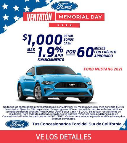 Ford Memorial Day Sellathon | Ford Mustang | Southern California Ford Dealers