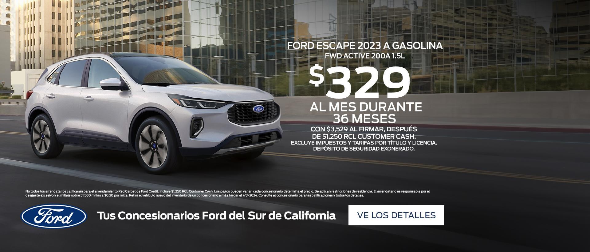 2023 Ford Escape Offer | Southern California Ford Dealers