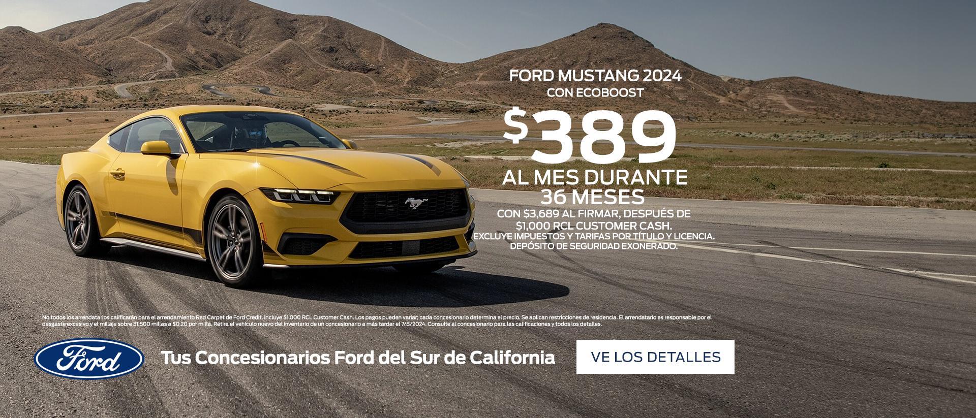 2024 Ford Mustang Offer | Southern California Ford Dealers