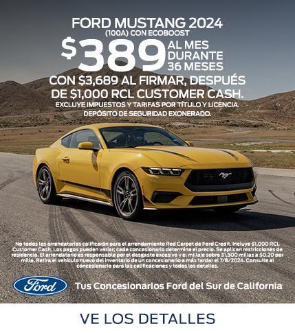 2024 Ford Mustang Offer | Southern California Ford Dealers