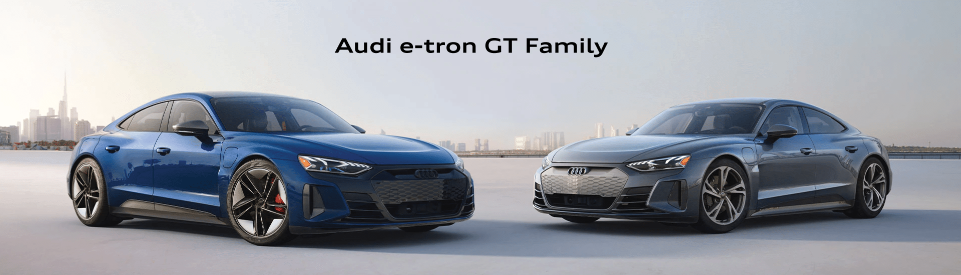 Audi Uptown e-tron GT Family