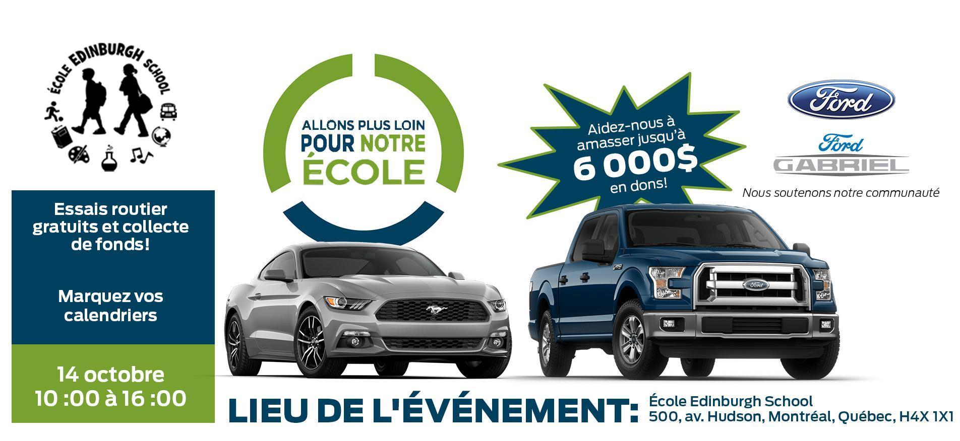 Allons plus loin pour notre communauté Ford Lincoln Gabriel Allons plus loin pour notre communauté Ford Lincoln Gabriel