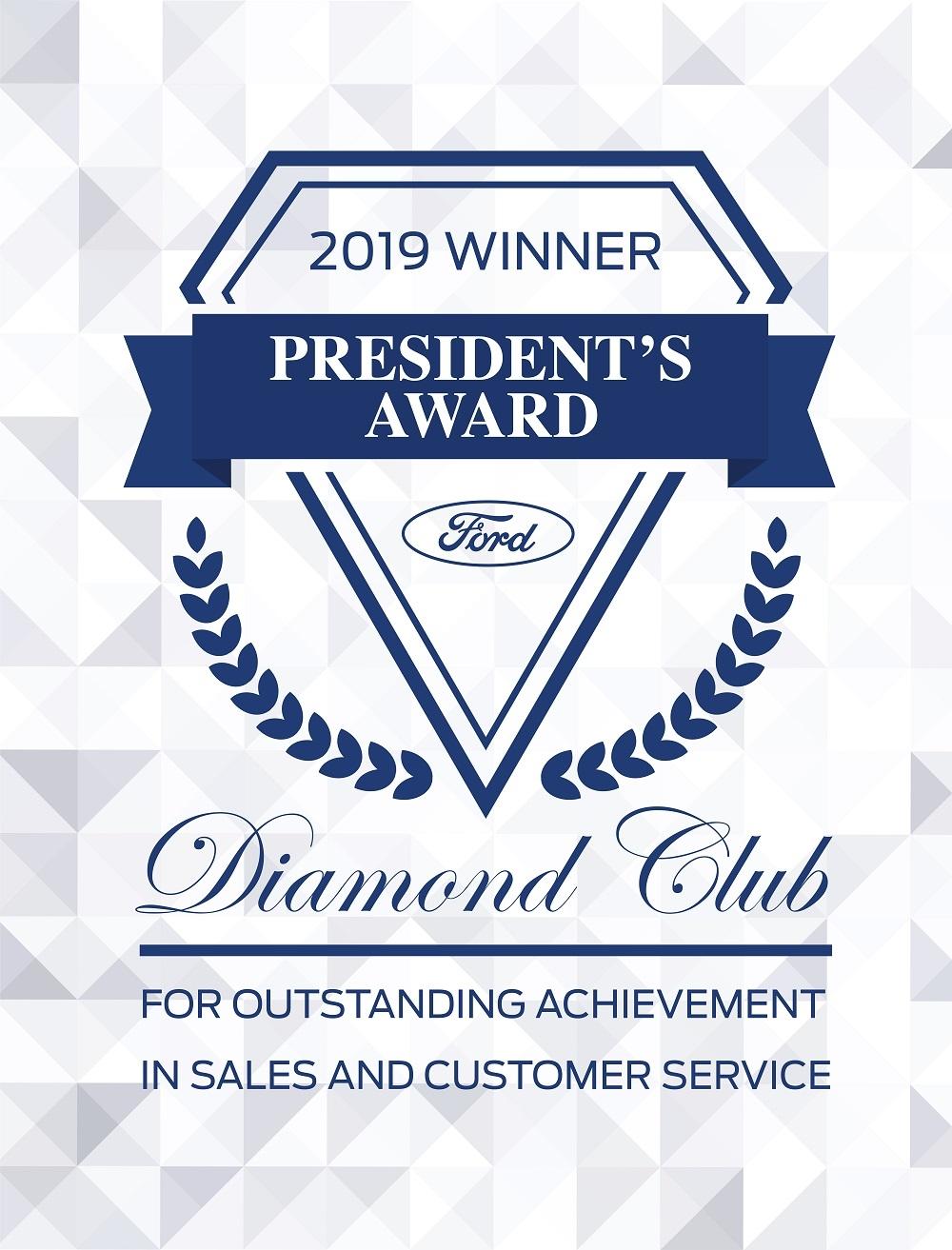 President's Diamond Club Award