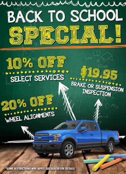 Rose City Ford Back to School Special Rose City Ford Back to School Special