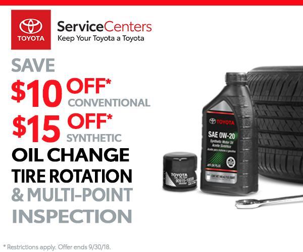 Oil Change Special Oil Change Special