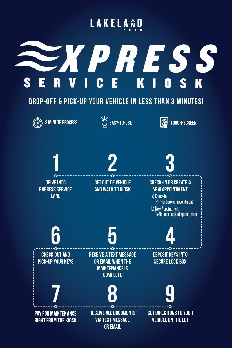 Ford Express Service at Lakeland Ford Ford Express Service at Lakeland Ford