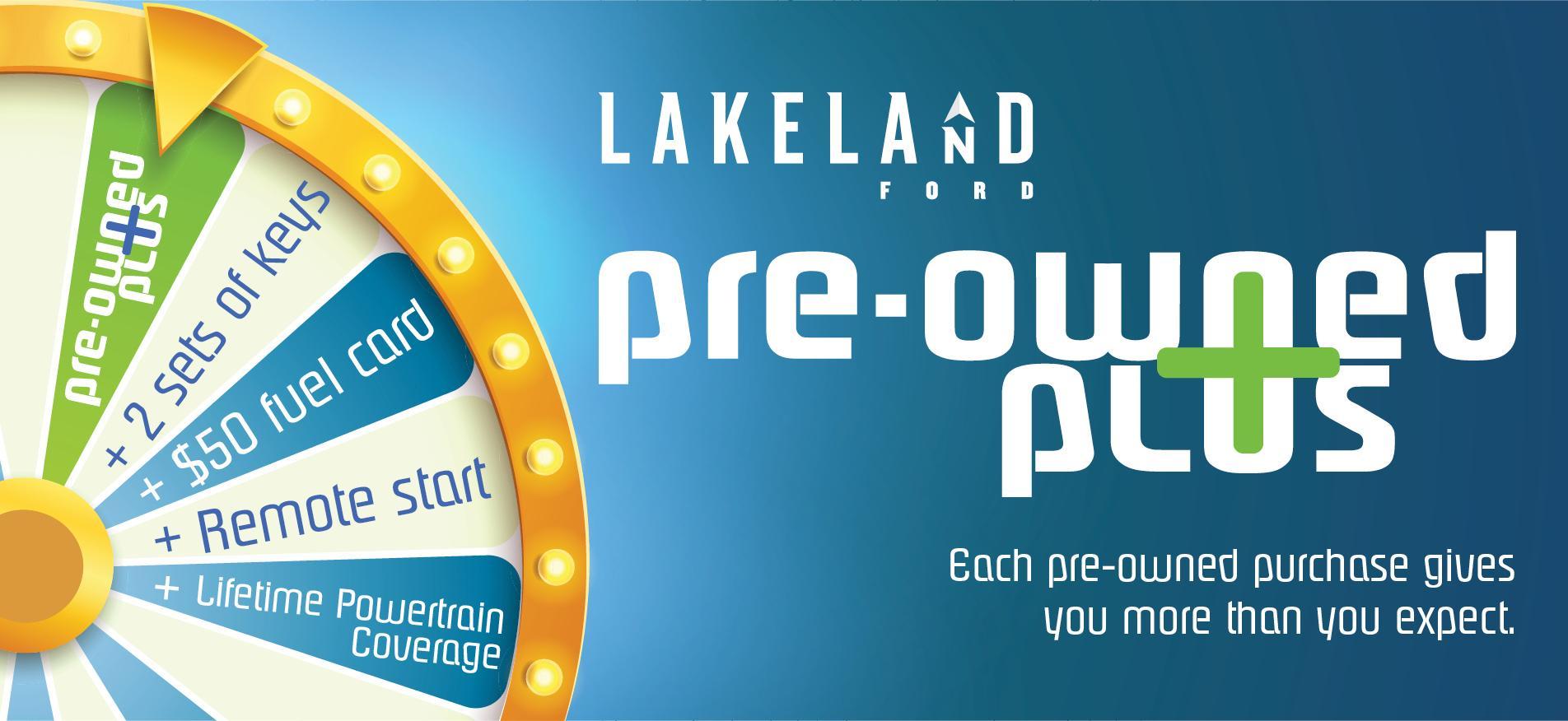 Ford Pre-Owned Plus at Lakeland Ford Ford Pre-Owned Plus at Lakeland Ford