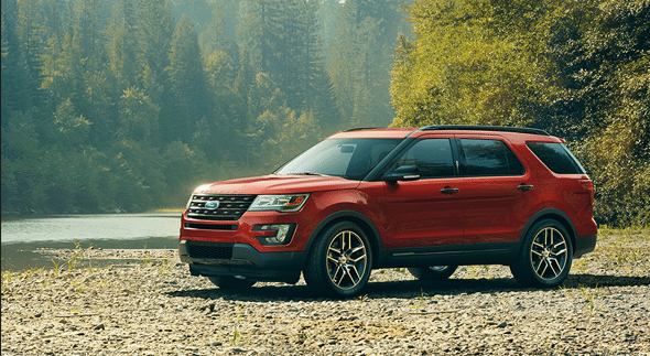 2017 Ford Explorer Exterior Side View 2017 Ford Explorer Exterior Side View