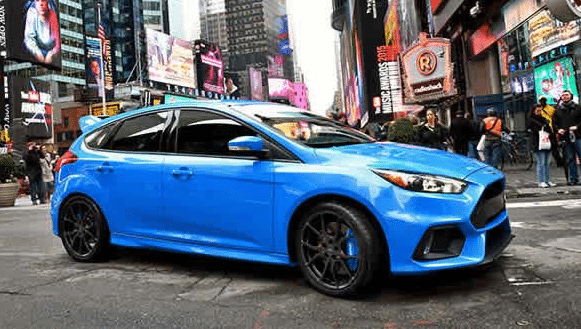 2017 Ford Focus RS Exterior Side View 2017 Ford Focus RS Exterior Side View