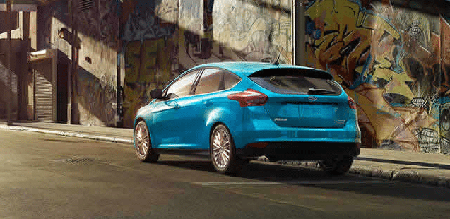 2017 Ford Focus SE Exterior Rear End 2017 Ford Focus SE Exterior Rear End