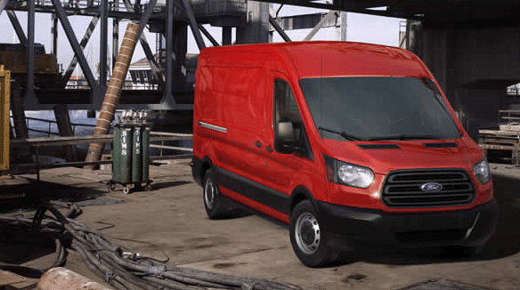 red ford transit for sale