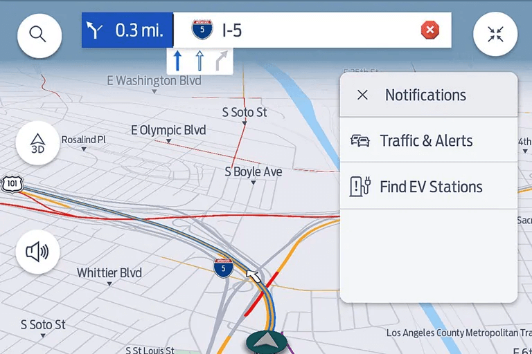 Ford SYNC 4 navigation Ford SYNC 4 navigation