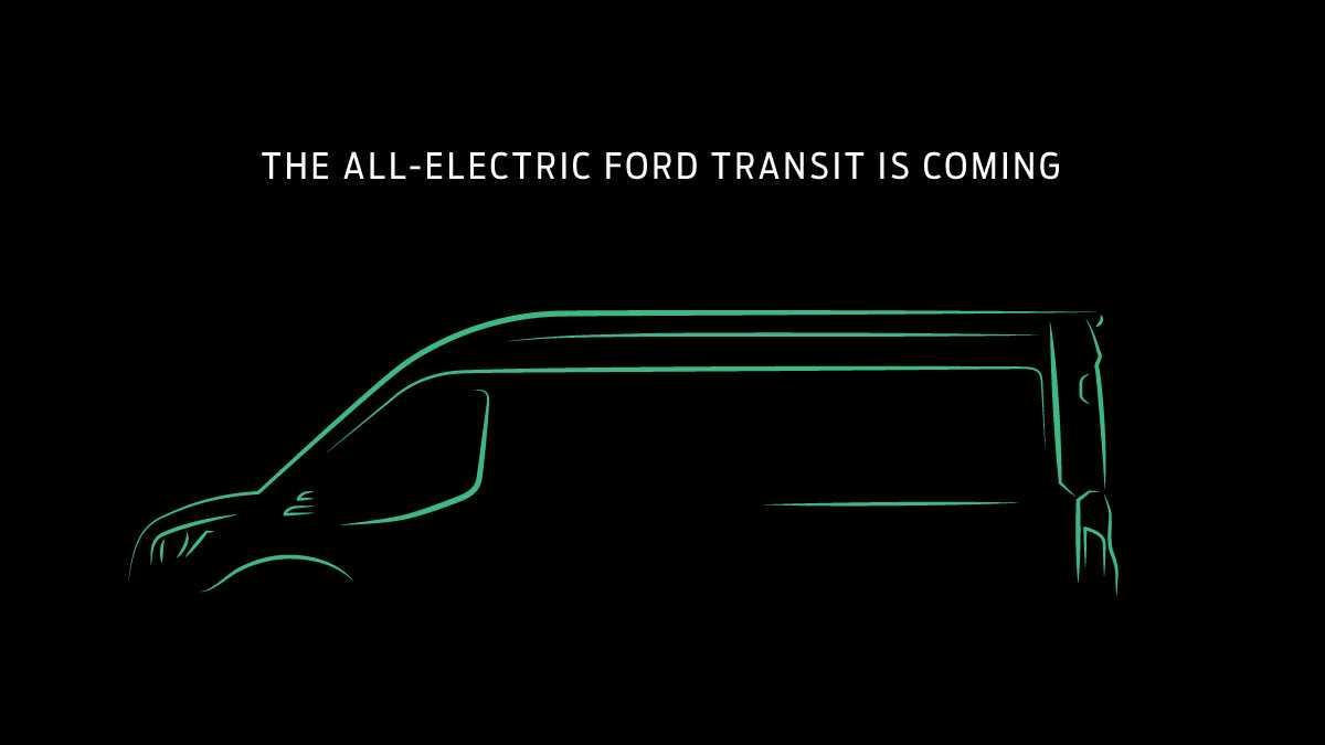 Un Ford Transit électrique arrive bientôt Un Ford Transit électrique arrive bientôt