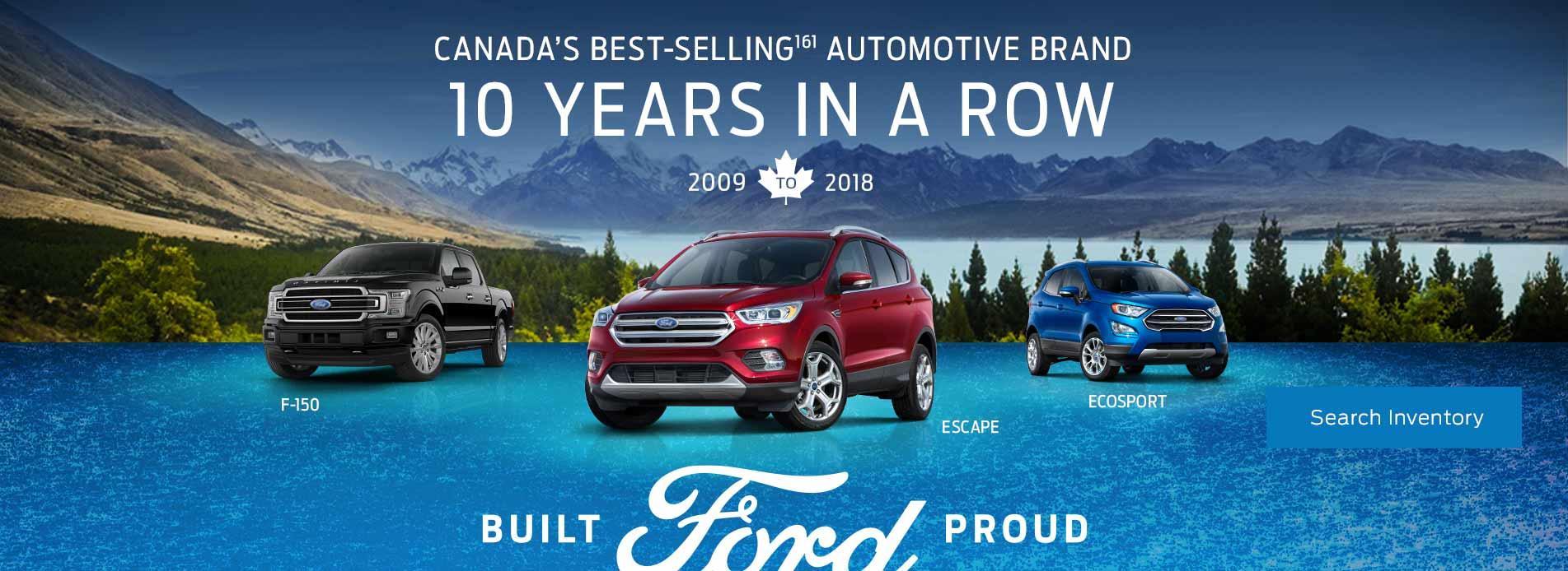 Taber Ford Dealership Serving Ab Dealer College 10 Years Dealer Connect