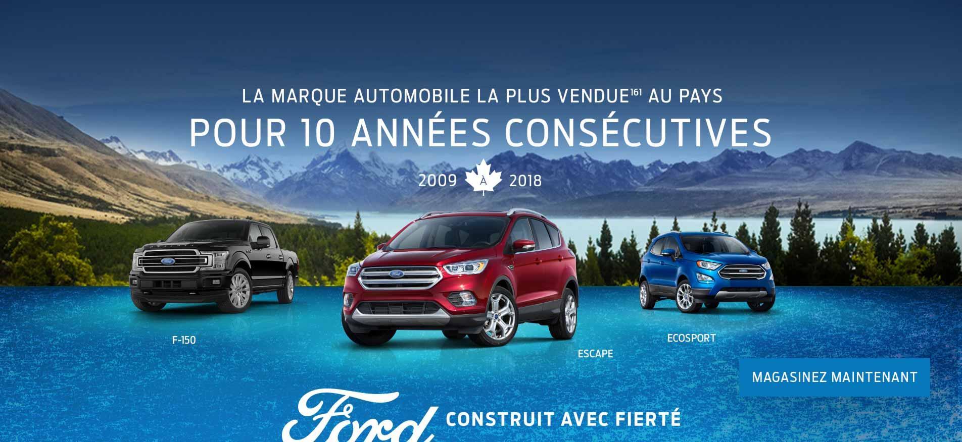 Concessionnaire Ford De Véhicules Neufs Et Doccasion Situé à Viau