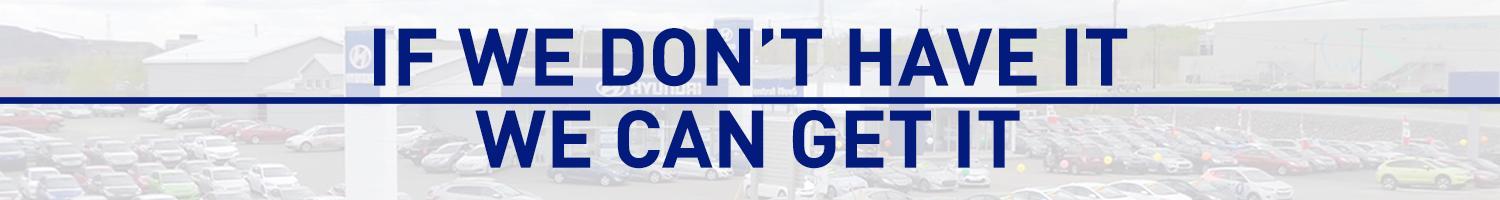 Inventory Message - We Can Get It Inventory Message - We Can Get It