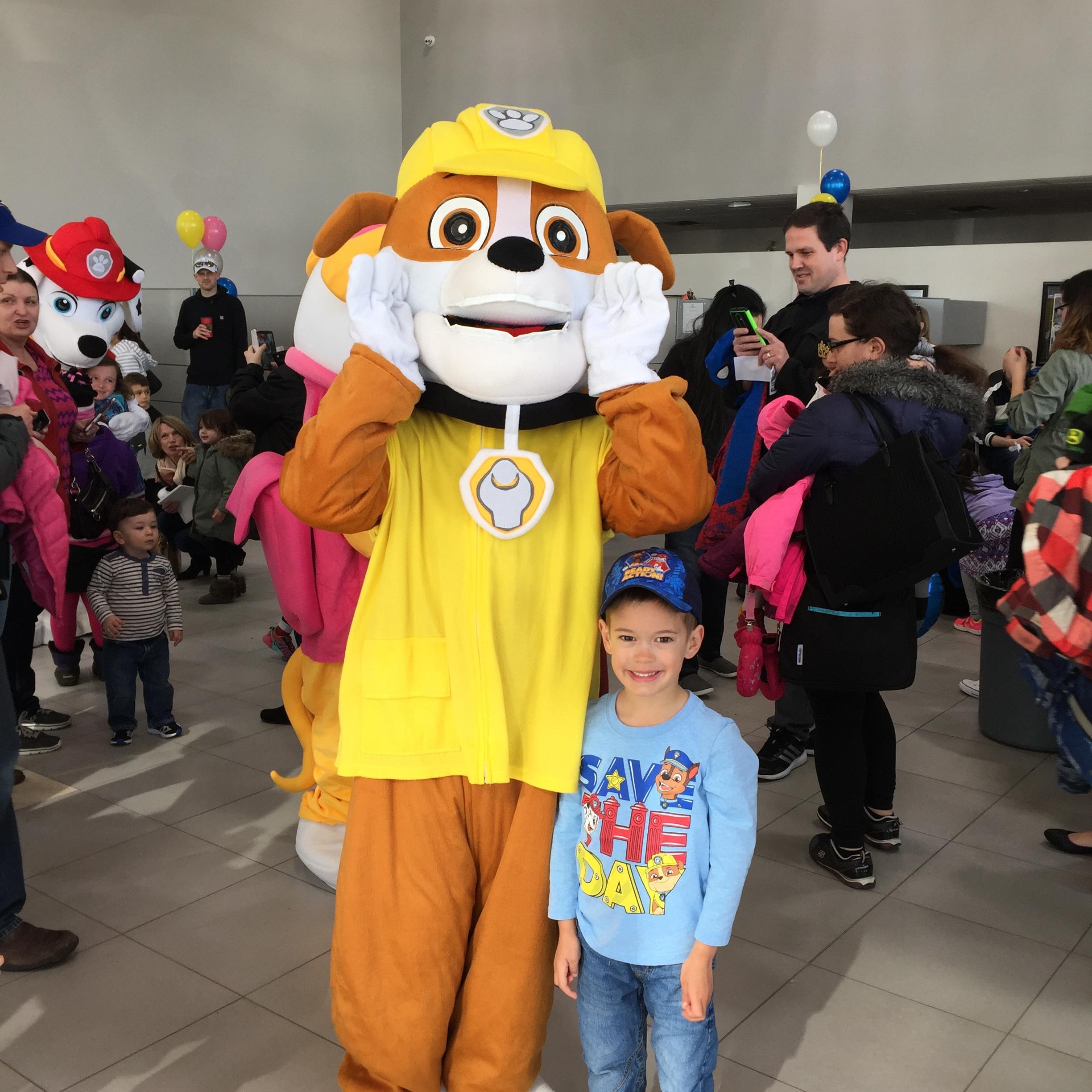 Paw Patrol at Fines Ford Lincoln